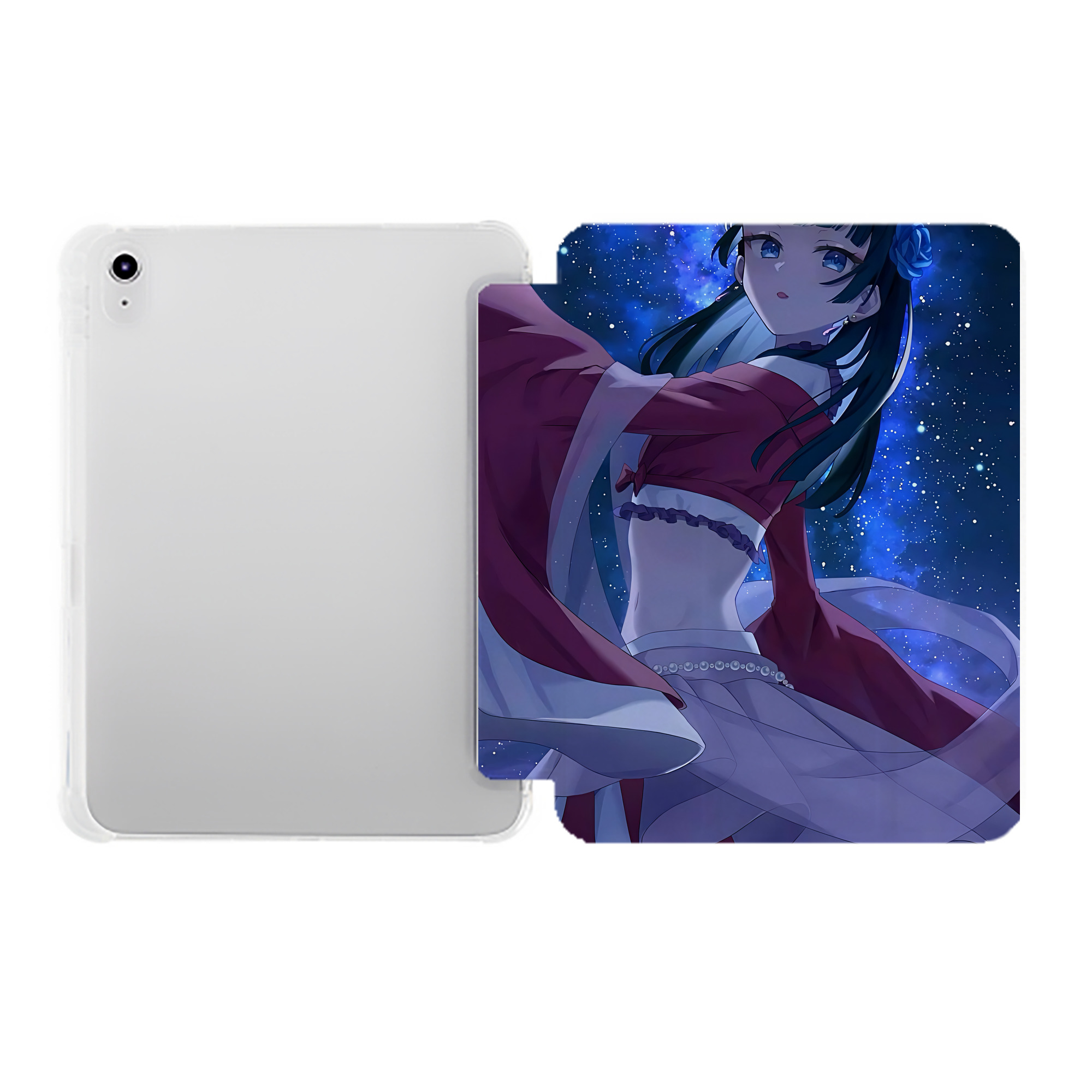 （画像用） 薬屋のひとりごと The Apothecary Diaries IPad ケース ペン収納付き 三つ折りスタンド PUレザー×シリコン 対応機種9.5/10.5/10.9インチ